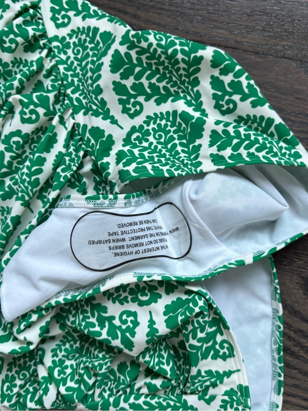 NWT BODEN Andros Twist Front Swimsuit Size 16-18 - Picture 5 of 7